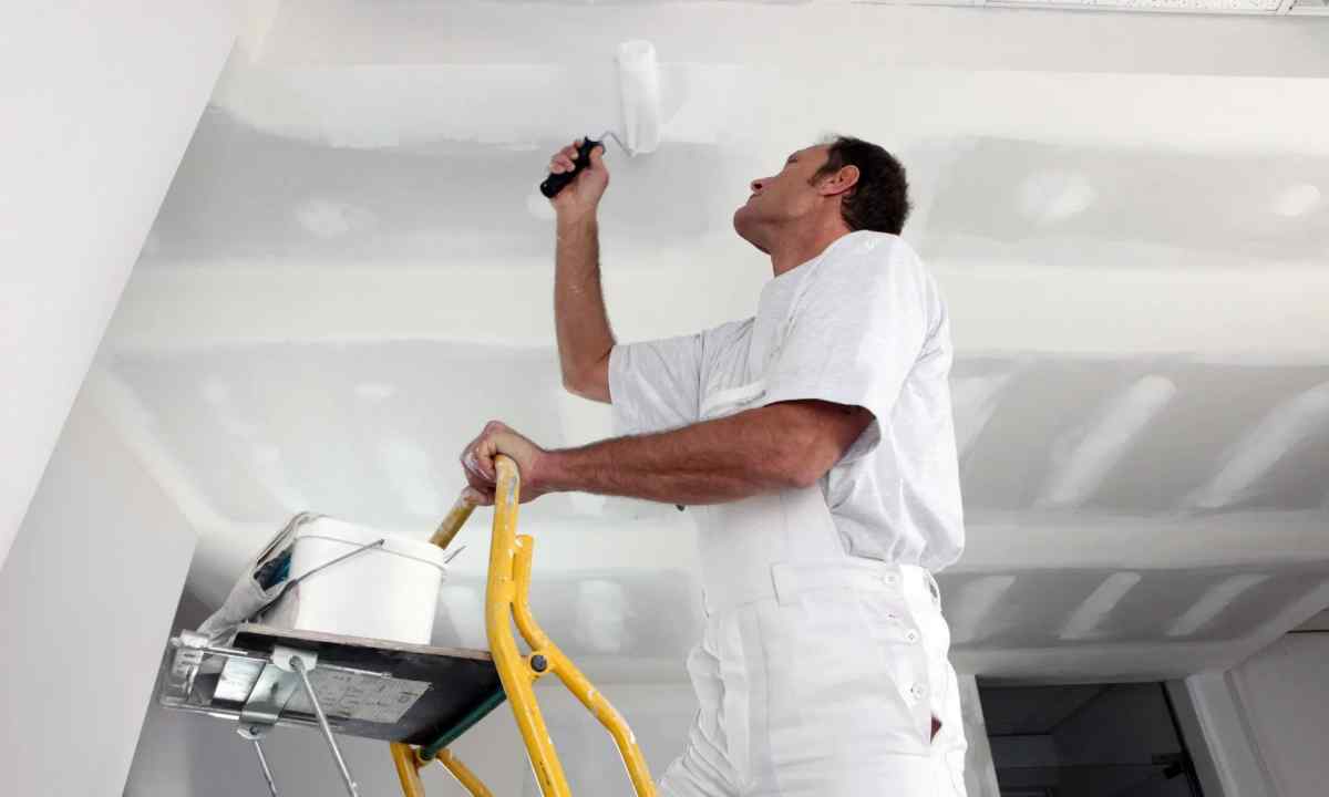 How to bleach ceiling